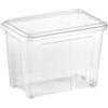 Roccobimbo Combi Box con coperchio a scatto 4.6L Trasparente di Tontarelli