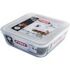 Pyrex Cook & Freeze Contenitore Per Alimenti Quadrato In Vetro Borosilicato
