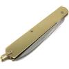 Sicignano COLTELLO SFILATO INOX CM.21 MANICO OTTONE