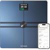 Withings Body Comp - Bilancia pesapersone digitale WiFi con analisi completa: peso, grasso corporeo e muscolare, acqua e tracciamento cardiovascolare, impedenziometrica, nero