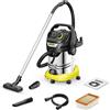 KARCHER Aspiratutto Solidi Liquidi Aspirapolvere Potenza 1300W con Sacco Funzione Scuoti-filtro colore Giallo/Nero - 1628-486.0