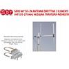 SIRIO WY155-2N ANTENNA DIRETTIVA 2 ELEMENTI YAGI VHF 155-175 MHz NESSUNA TARATUR