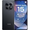 Xiaomi Redmi Note 15 8+256GB 6.77" NFC Black DS ITA