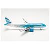Herpa Aeromodello Herpa della Airbus A320neoBritish Airways- BA Better World scala 1:200 - modello di aereo, modello di aereo da collezione, miniatura deco, aereo senza supporto in plastica