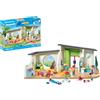 PLAYMOBIL MyLife 71601 Asilo 'Arcobaleno', ampio set di asilo con numerosi accessori e un campanello funzionante, giocattolo per bambini dai 4 anni in su