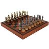 Italfama Set Di Scacchi In Metallo E Legno Italfama Napoleon Con Scatola In Finta Pelle