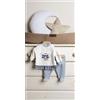 GARY SRL COMPLETO NEONATO IN CINIGLIA 7202 GARY CIELO POLVERE