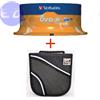 VERBATIM DVD-R 4.7GB 16x Cake 25pz VERBATIM Azo + Borsa 24 posti - 43522+wall24