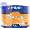 VERBATIM DVD-R 4.7GB 16x Shrink 50pz VERBATIM Data Life - MINIMO 12CF - 43791mc