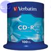 VERBATIM CD-R 700MB 52x Cake 100pz VERBATIM Extra Protection - MINIMO 4 CF - 43411mc