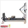 EMPOTEC Reformer Pilates TOWER+ Empotec / Macchina alta qualità professionale in legno d'acero canadese / 6 molle tedesche + jump board + box con carrello scorrevole / Riconoscimento certificazione europea UDEM / Garanzia 2 anni Italia / DISPONIBILITA' …