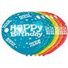 Folat - Palloncini Happy Birthday - 5 pezzi