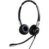 Jabra Biz 2400 II Quick Disconnect Cuffie Stereo On-Ear, Cuffie leggere con Cancellazione del Rumore e cavo, HD Voice e Cuscinetti Morbidi, Per Telefoni Fissi