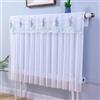 ToolsEvery Copertura antipolvere per radiatore realizzata in tessuto traspirante per proteggere da polvere e fumo con una tenda per uso domestico (80 x 70 cm (lunghezza x altezza)
