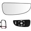 SENZEAL Vetro Specchio Retrovisore Riscaldabile Lato Passeggero per Fiat Ducato Citroen Jumper Peugeot Boxer 2006-2023 (Inferiore Destro)