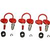 Givi Z228 - Set di serrature a 3 leve, nero, 40