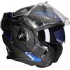 LS2, Casco Moto Modulare ADVANT X SPECTRUM Black Titanium Blue, XL
