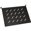 LINK LKRIP400N - Ripiano Universale per Armadio 19" 2U - Profondità 400 mm, Nero, Supporto Rack Server e Networking