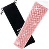 RhymKawa Custodia protettiva per microfono Shuer Wired SM58, Beta 58A, PGA58, per microfoni vocali Shuer Wired SM58, colore oro rosa (microfono non incluso)