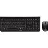 CHERRY 925967 Kit tastiera e mouse QWERTY wireless CHERRY DW 3000, nero