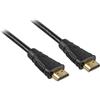 PremiumCord Cavo Ethernet da HDMI 1.4 a HDMI (M), connettori placcati oro, 25 m