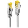 Lindy 47271 Cavo patch 30m RJ45 S/FTP LSOH, con cavo grezzo Cat7, grigio