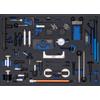 BGS technic BGS Werkstattwageneinlage 3/3: Supporto per carrozzeria per Ford / VAG / Mazda / Volvo - 4136
