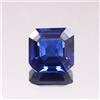 AAA Sottile 6x6 MM Naturale Perfetto Ceylon Zaffiro Blu Loose Asscher Taglio