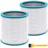 BRENSTEN Confezione da 2 filtri HEPA di ricambio per purificatore d'aria Dyson Tower Pure Cool Link TP01 TP02 TP03 BP01, AM11, Dyson BP01, rispetto al pezzo # 968126-03 - Filtri a carbone attivo di alta