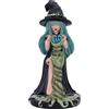 Nemesis Now Sage Sugar and Spice Figurine 17,5 cm, resina, nero/verde, ispirato alla natura, strega eterea nella natura, statuetta in resina di alta qualità, sapientemente dipinta a mano