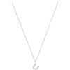 s.Oliver Collana con Ciondolo Collana per bambina in Argento 925, con zirconi sintetici, 37+3 cm, Argento, ferro di cavallo, Fornita in confezione regalo per gioielli