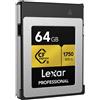 LEXAR CF EXPRESS PROFESSIONAL 64 GB . Garanzia Europa