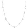 Elli Collana Donne Sfere Filigrana con perle coltivata d'acqua dolce in Argento Sterlino 925 Placcato Oro