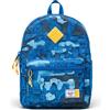 LEGO Zaino Herschel Heritage Kids LEGO - Mattoncini astratti Blu