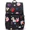 LEGO Zaino piccolo Herschel Retreat - Nero/Fiori colorati