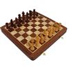 Italfama Set Di Scacchi Magnetico In Legno Pieghevole 30x30 Da Viaggio 3-in-1