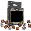 Modiphius Entertainment: Fallout: Factions Dice Set: Wasteland Raiders - 12 Piec