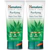HIMALAYA HERBALS Neem Gel detergente viso purificante al Neem, 2 unità x 150 ml, l'imballaggio può variare