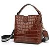 BUKESIYI Donna Borse a Tracoll Borsa a Mano Firmate Borse a Spalla 2024 PU Pelle IT77224 Nero