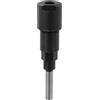 EasyByMall Pinza professionale per asta di prolunga per macchine da incidere, con gambo da 1/4 di pollice 8 mm o 1/2 pollici per estendere la portata per lavori meccanici dettagliati (8 mm)