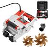 Generic Tagliatrice elettrica per calcestruzzo a parete, strumento portatile per scanalatura da 1100 W, 1600 giri/min, profondità regolabile della scanalatura di 20-30 mm per marmo e mattoni