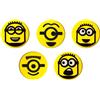 Wilson Wilson Antivibradores Minions 3.0 para Tenis, Reduce las Vibraciones de la Cuerda, Mayor Confort Durante el Juego, Silicona
