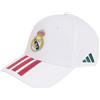 adidas Unisex - Adulto Real Madrid Hat, Black/White, M-L