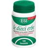 ESI Le Dieci Erbe - Integratore Naturale Combatte la Stitichezza, 100 tavolette