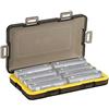 KIWIFOTOS Custodia Protettiva per Batterie in Polimero Propilene (PP) con Rivestimento in Silicone per 8 Batterie Ricaricabili al Litio Alcaline AA o 14500 (Giallo)