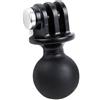 Buwico 2,5 cm, con testa a sfera per treppiede per Gopro Hero 3 +, 3/4/3/2/1