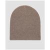 Allude Berretto Marrone In Cashmere Da Donna Allude Hat