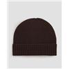 Allude Berretto Marrone Scuro In Cashmere Da Donna Allude Hat