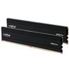 Crucial Pro memoria 128 GB 2 x 64 GB DDR5 5600 MHz (Crucial Pro DDR5-5600 Kit 128GB 2x64G)