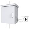 Lanview RCCTV004 rack 0U Bianco (Maxi Classic Pole Mounted - CCTV Cabinet For 4 cameras - 575 x 425 x 700mm - White - Warranty: